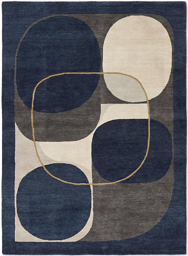 Nocturne Circles Teppich