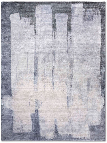 Silver Grey auf Dunkelgrau Teppich
