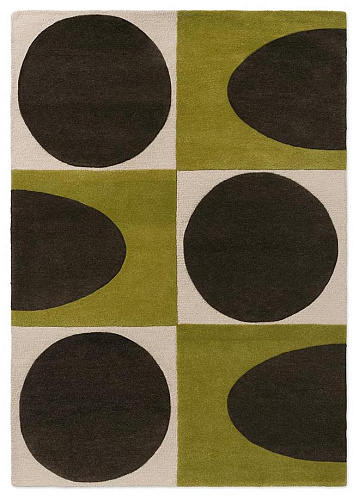 Spot Square Walnut/Lichen Teppich