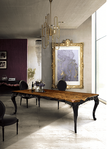 Regal Luxus‑Esstisch