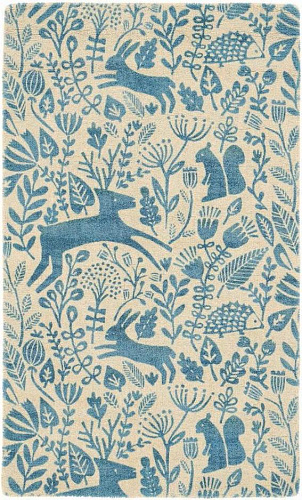 Kelda Kobalt 23508 Teppich