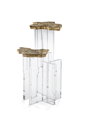 Orion Gold‑Beistelltisch