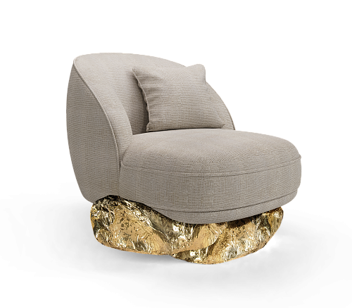 Angora Baltic Toffee Sessel