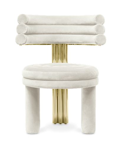 Kerr Weißer Esszimmerstuhl