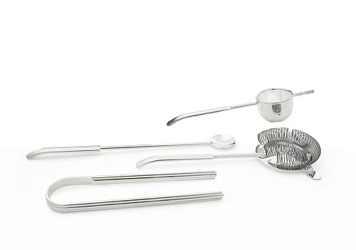 Professionelles versilbertes Bar‑Set