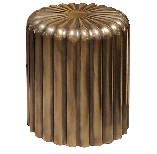 Babylon Hocker in Bronze