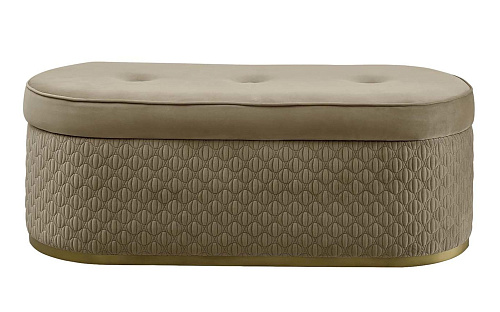 Oliver Beigefarbene Bank