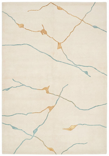 Golden Veins Ivory Teppich