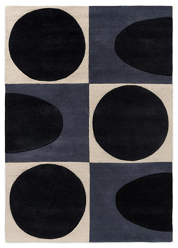 Spot Square Blue/Navy Teppich