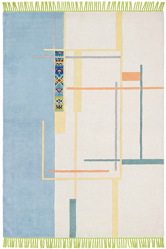 Linear Atlas Blue Teppich
