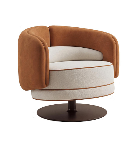Bon Ton Two-Tone Drehsessel