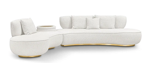 Lattice Rundsofa