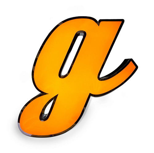 Glowing Buchstabe G