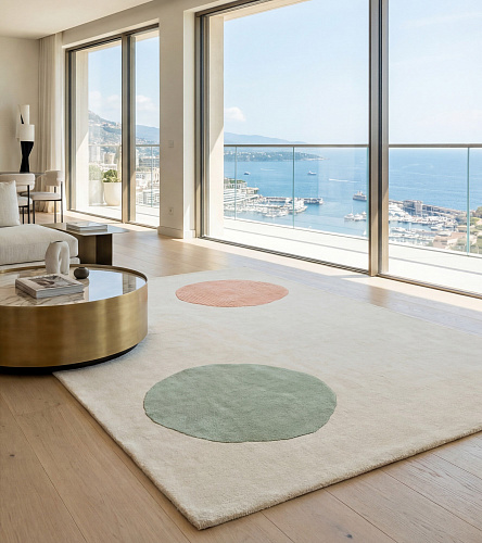 Minimal Dots Color Teppich