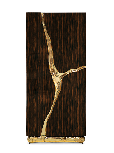 Fissure Ebenholz‑Schrank