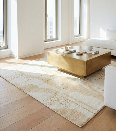 Ivory Veins Teppich