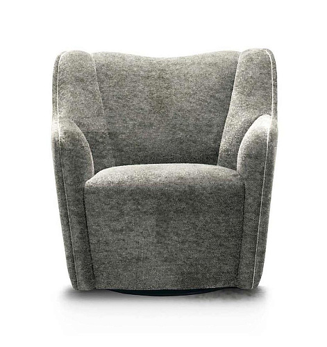 Serenity niedriger Bergère-Dreh­sessel