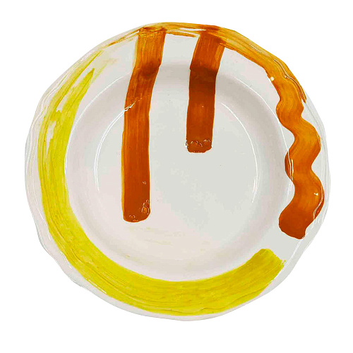 Handgefertigter Keramikteller