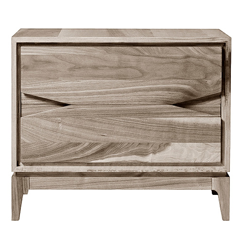 Base Grauer Nachttisch