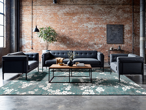 Lake Blue 9850 Teppich