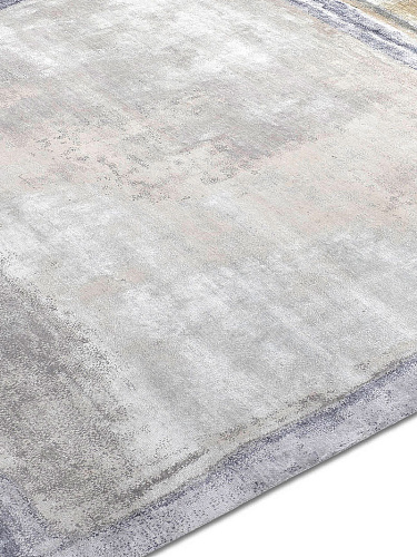 Sand Mix auf Grau Teppich