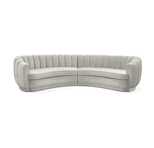 Lustre Rundsofa für zwei