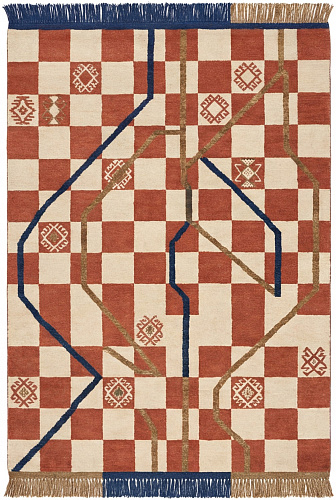 Checker Terra Teppich