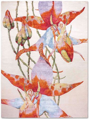 Orchid Original auf Creme Teppich