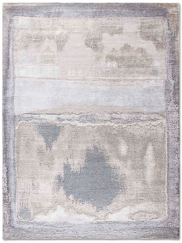 Sand Mix auf Grau Teppich