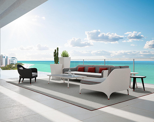 Italienischer Outdoor‑Couchtisch