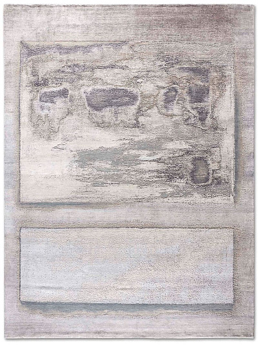 Sand Mix auf Grau Teppich