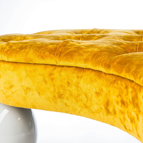 Carlos Mustard Yellow Bench