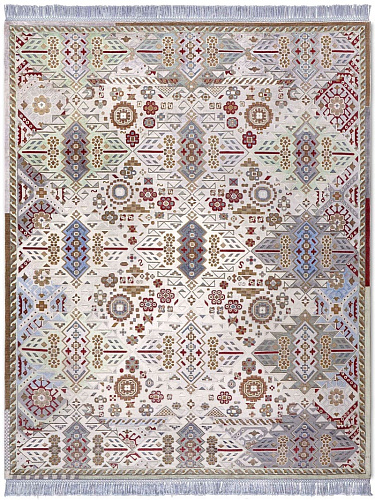 NewTribal Original auf Creme Teppich