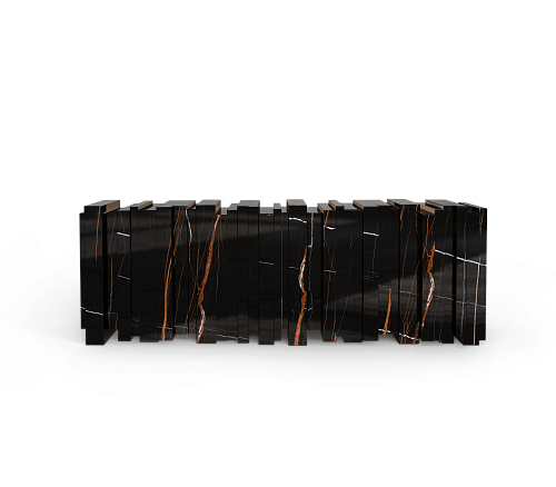 Vortex Schwarzes Sideboard