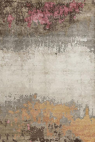 Handgeknüpfter Abstrakter Teppich