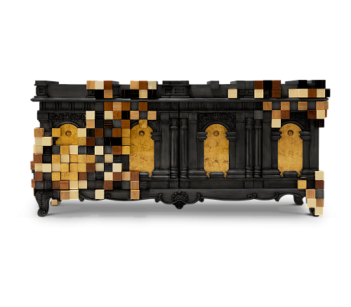 Trafalgar Schwarzes Sideboard