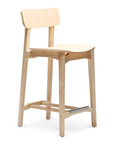 Cacao L SG-65 Holz-Barhocker