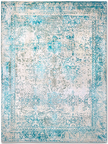 ZeroPile Ex Electric Blue auf Creme Teppich