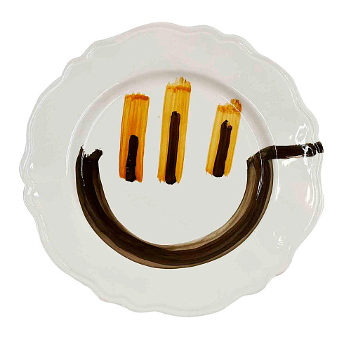 Handgefertigter Keramikteller