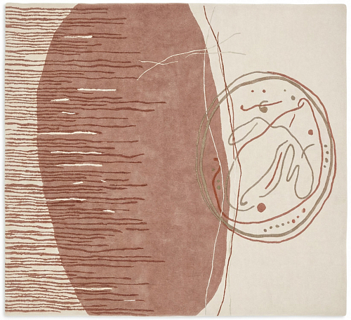 Archive Seal Rose Teppich