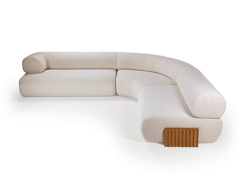 Carmel Wood Modulares Sofa