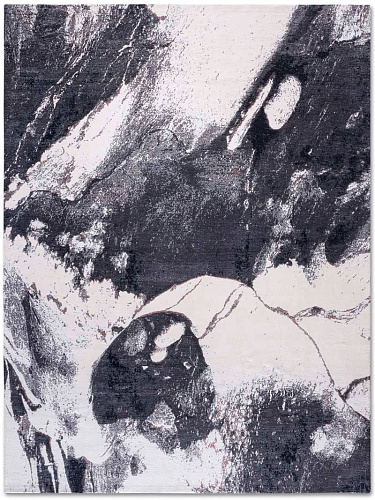Black Original Weiß Teppich