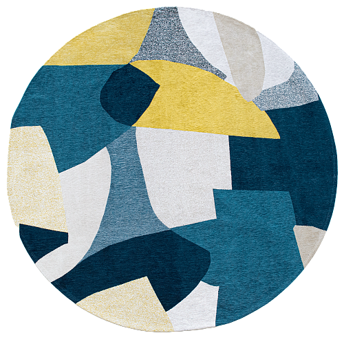 Duck Song 9369 Runder Teppich